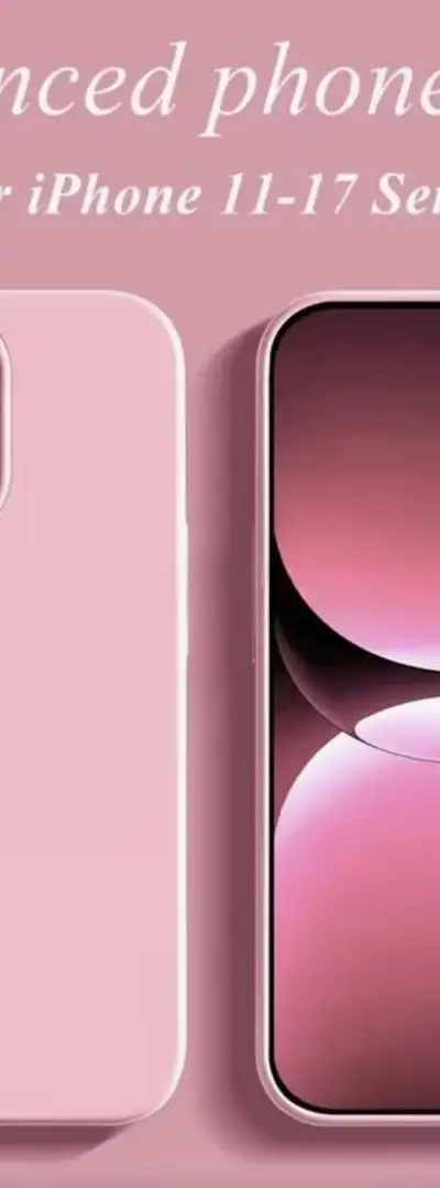 Coque de téléphone rose – Neuve & élégante