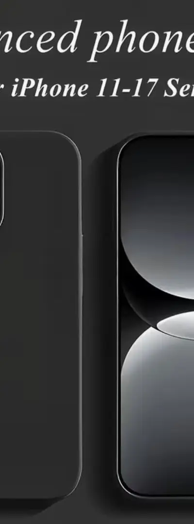 Coque de téléphone noir