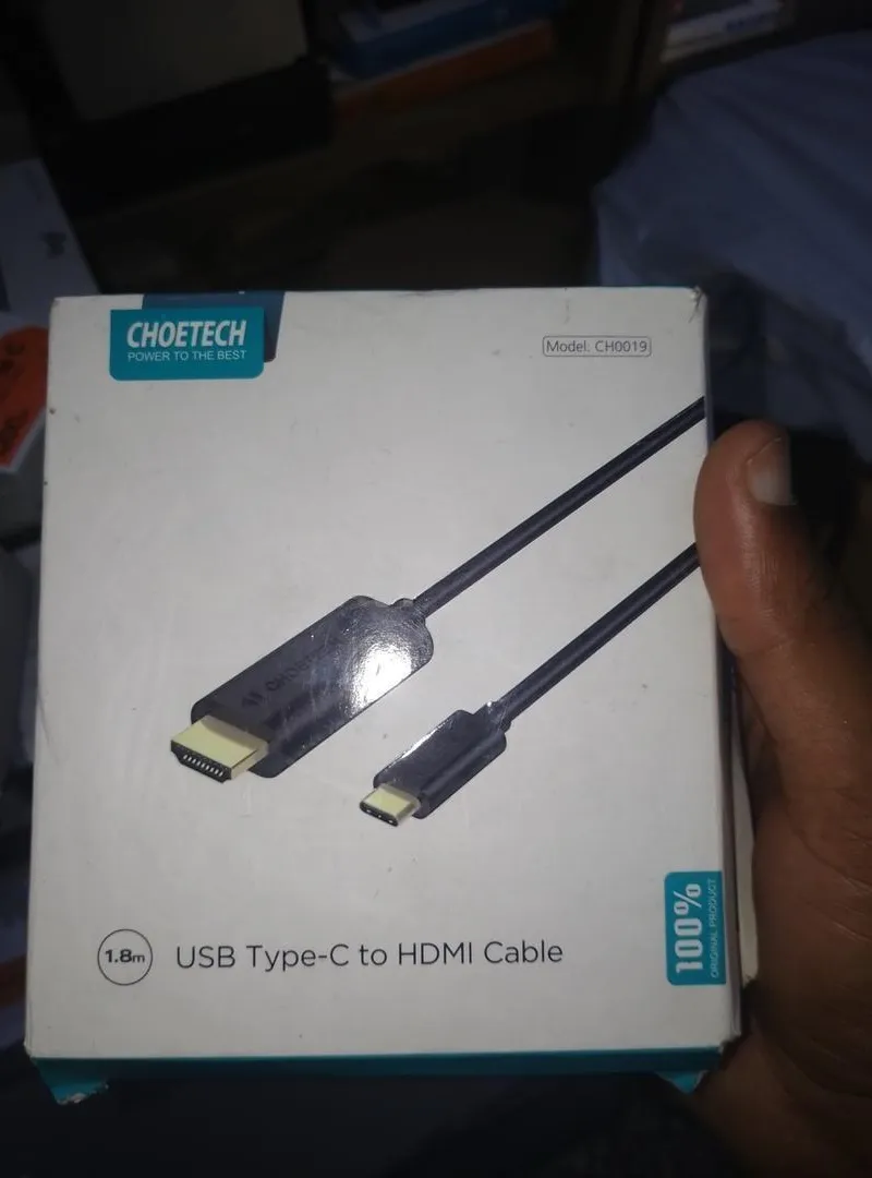 Câble CHOETECH USB Type-C vers HDMI