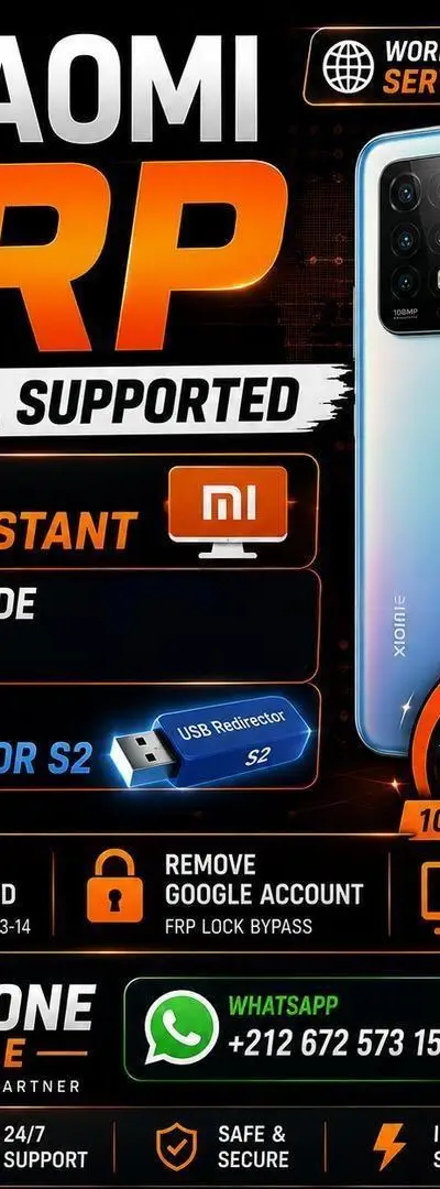 Xiaomi FRP – Tous Modèles | Service de support et de programmation de téléphones