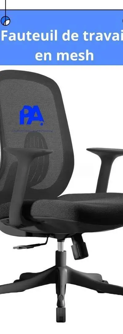 Chaise opérateur avec accoudoirs