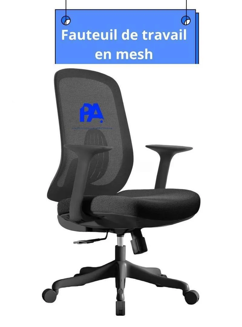 Chaise opérateur avec accoudoirs