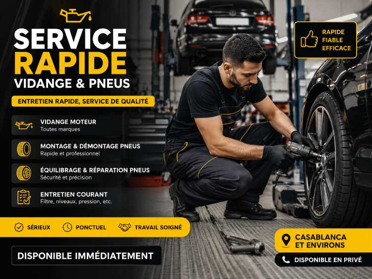 Service rapide automobile