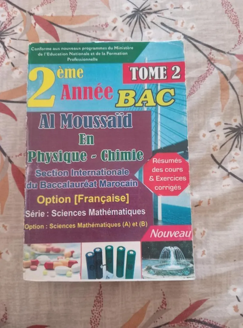 Livre pour sc math 50 dh chacun