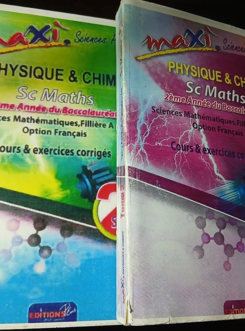 Maxi PC 2Bac Sc Maths (T1& T2) - Photocopy