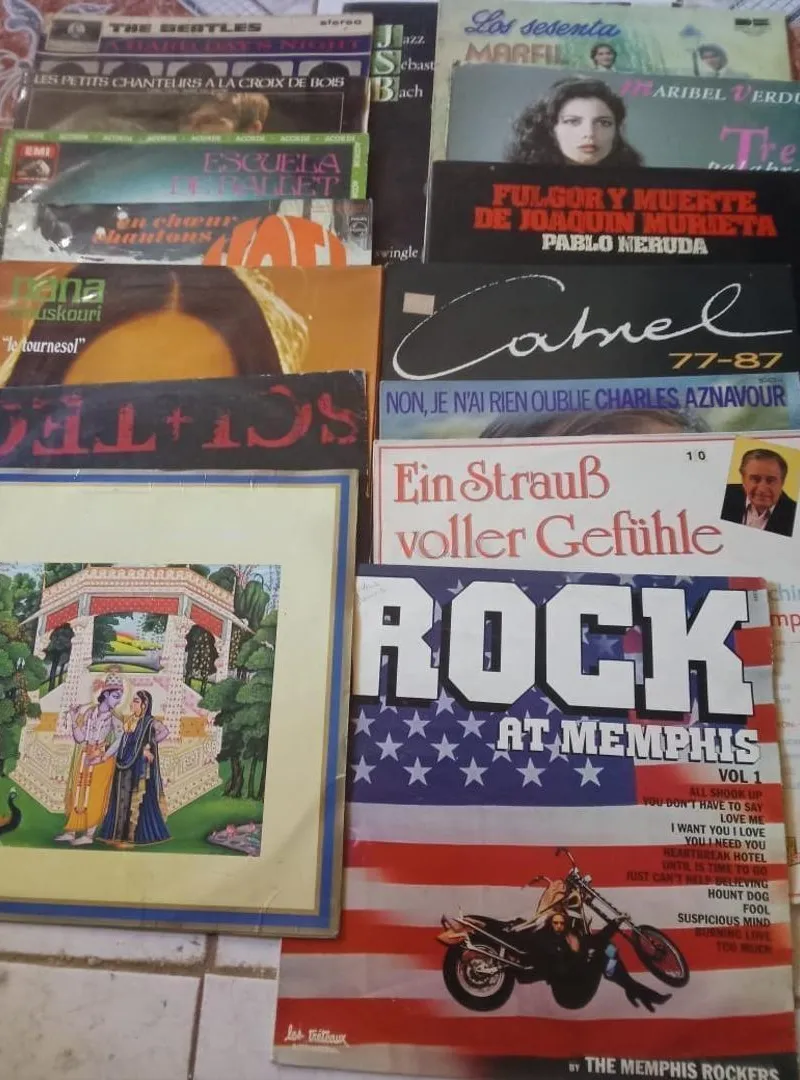 Lot disques vinyle 33