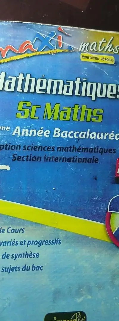 Maxi Math 2BAC Sc Math (Version Imprimée - T1& T2)