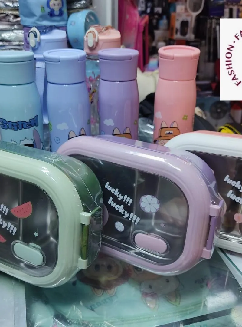 Boîte inox et bouteille Laboubou