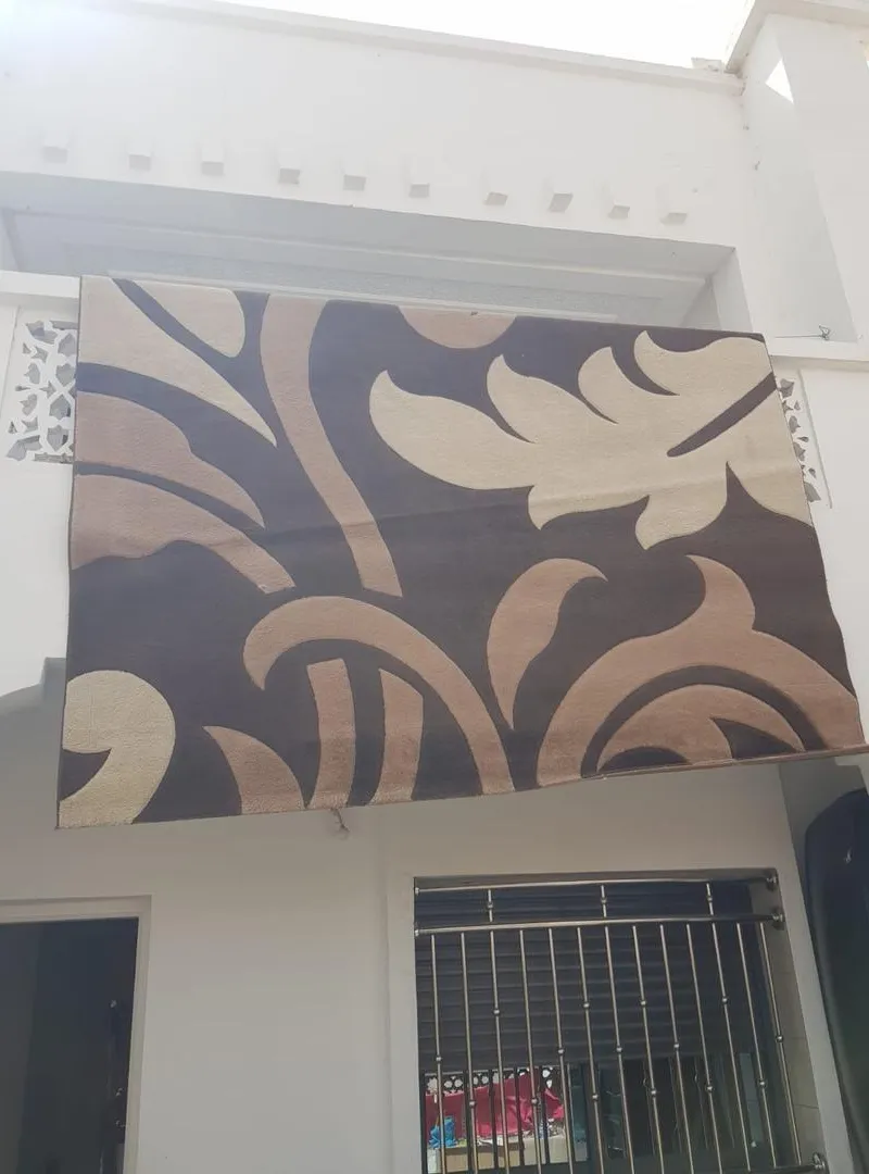 Tapis décoré