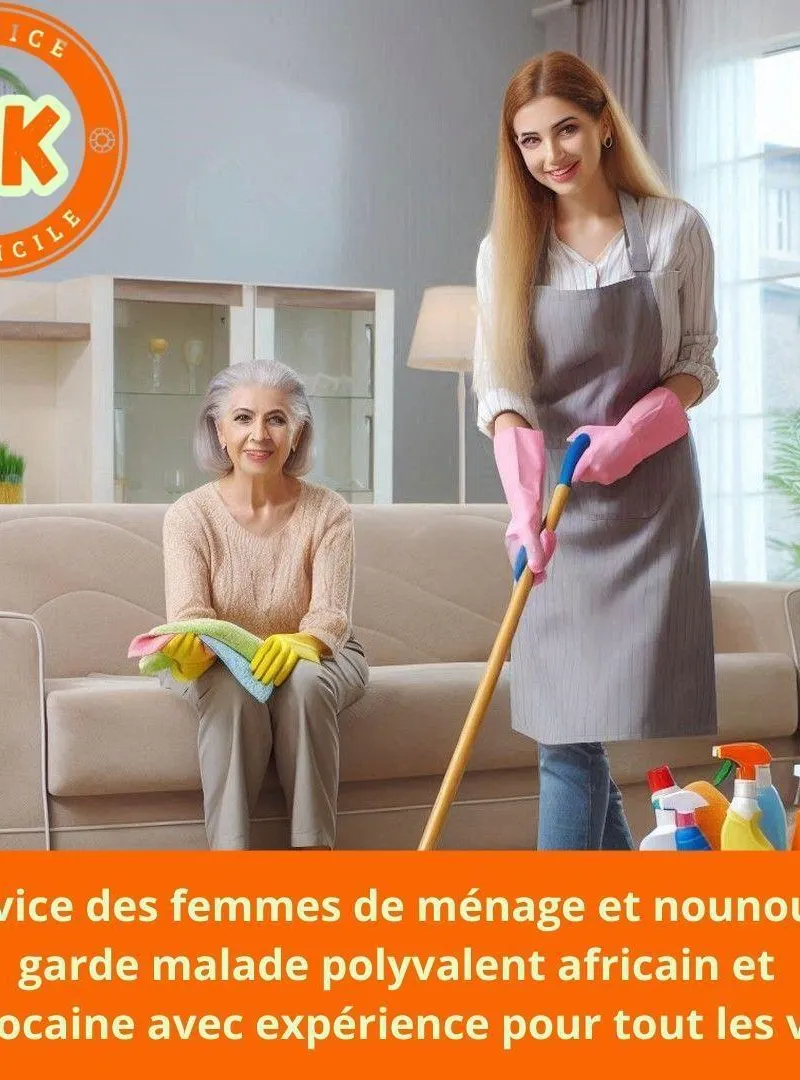 Femme de maison polyvalente