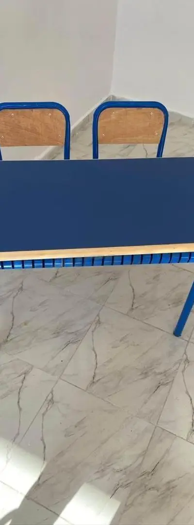 Table de Classe pour Deux Élèves