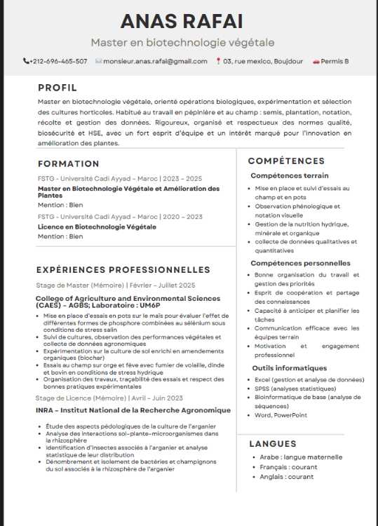 Recherche d’opportunité dans le secteur Agricole