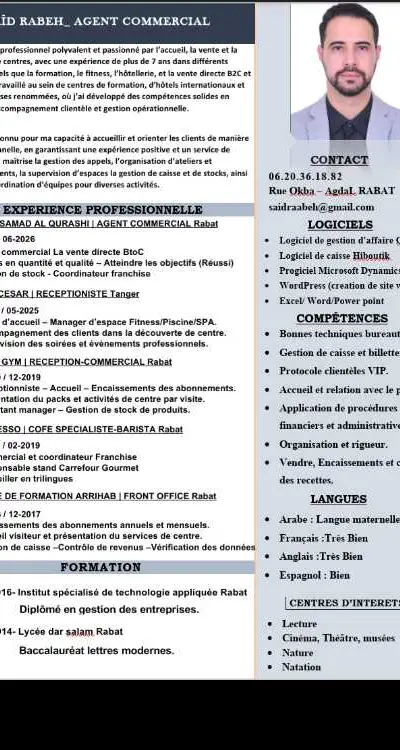 agent commercial polyvalent