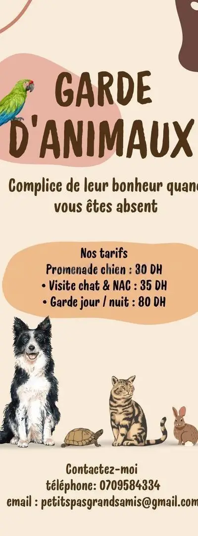 Garde d'animaux
