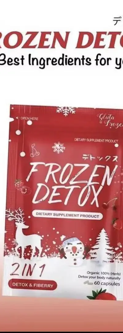 Frozen detox 2x1 - Le complément naturel pour nettoyer le corps