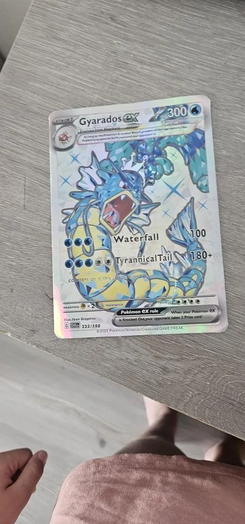 Vente de carte Pokémon très rare