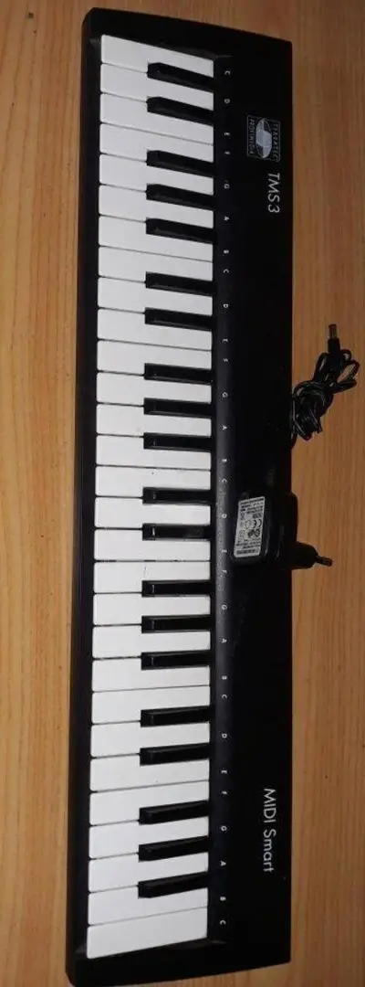 Clavier midi 49 touches avec vélocité sensible