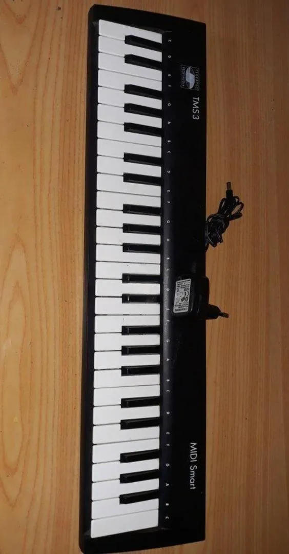 Clavier midi 49 touches avec vélocité sensible
