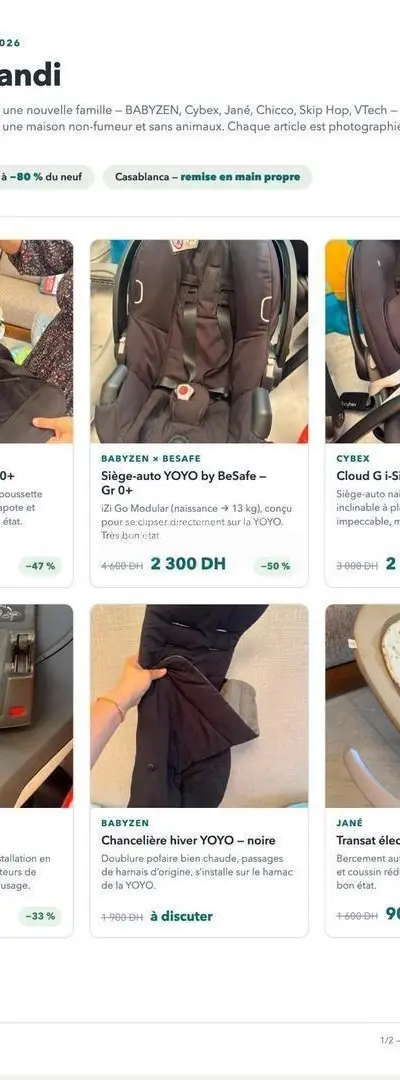 Équipements bébé