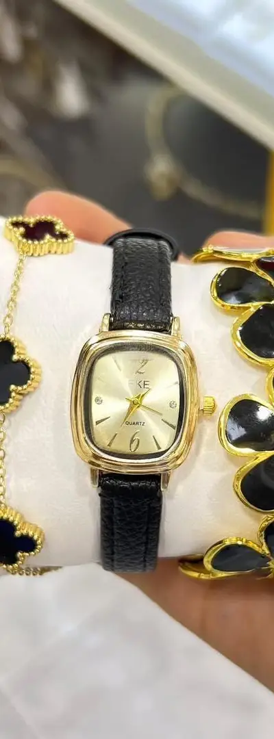 Montre élégante avec accessoires
