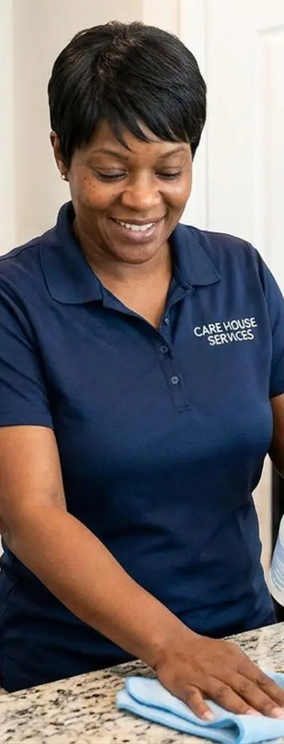 Femme de ménage et nounou africaine