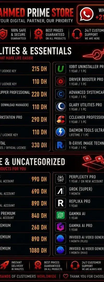Logiciels Premium et Outils Digitaux