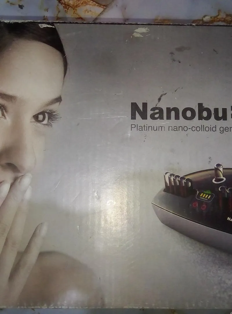 Appareil Nanobu w PRO Soin Visage Plasma Platine