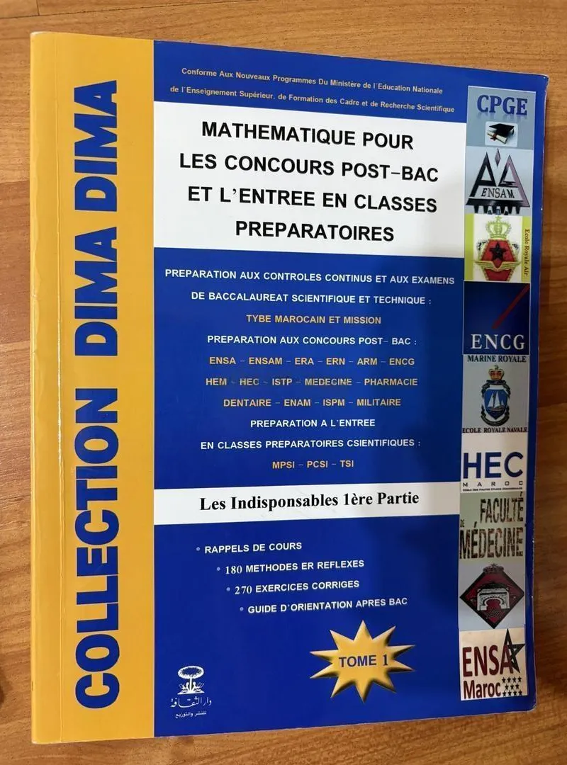 Dima Dima - Maths pour les concours post Bac