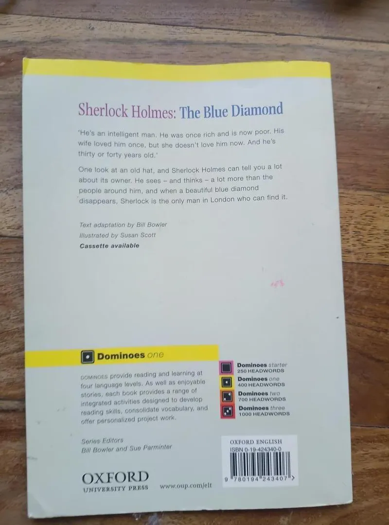 Livre Sherlock Holmes