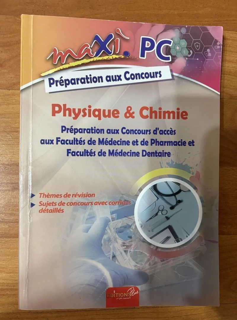 Maxi - S Maths physique chimie - concours