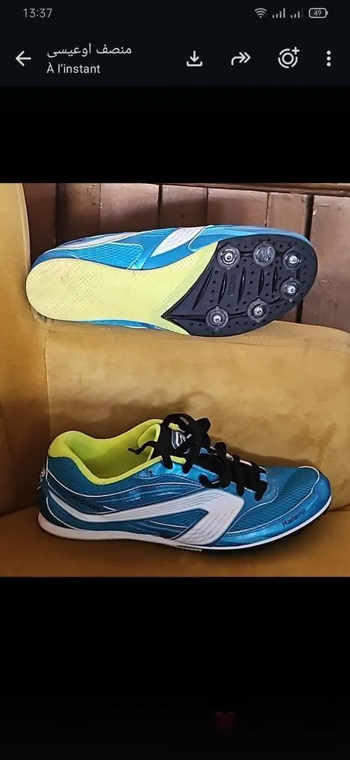 Chaussures pointes athlétisme 42