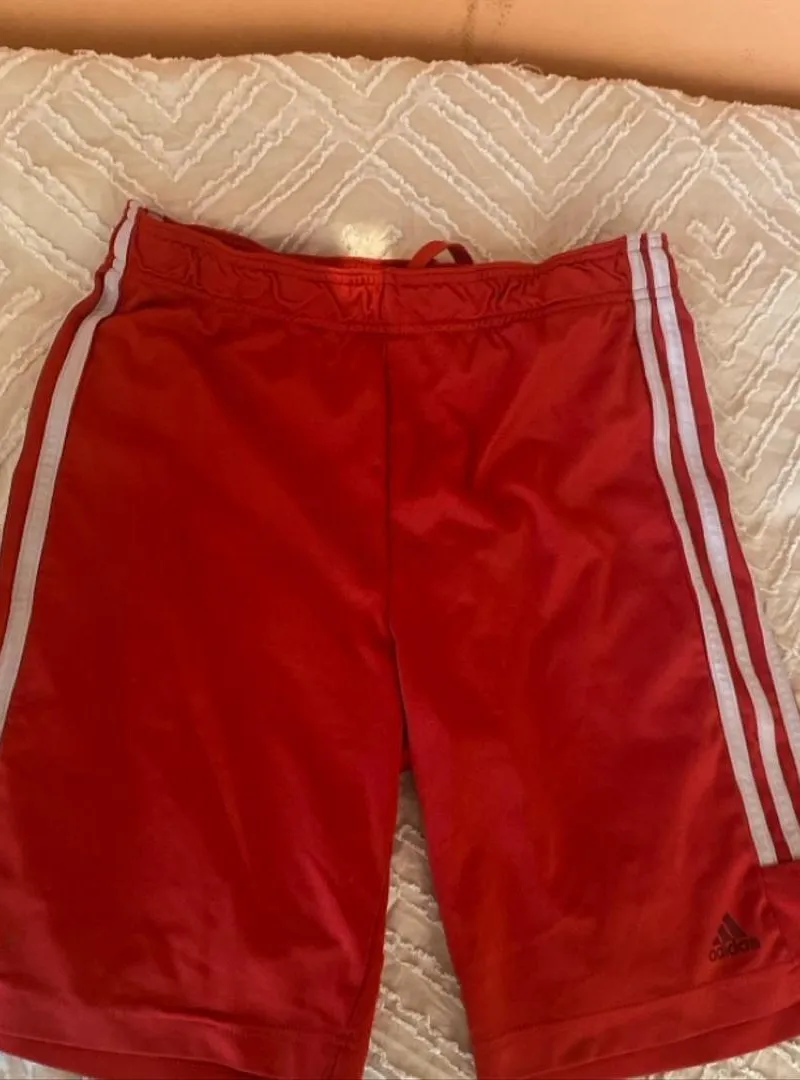 Short, rouge, Adidas