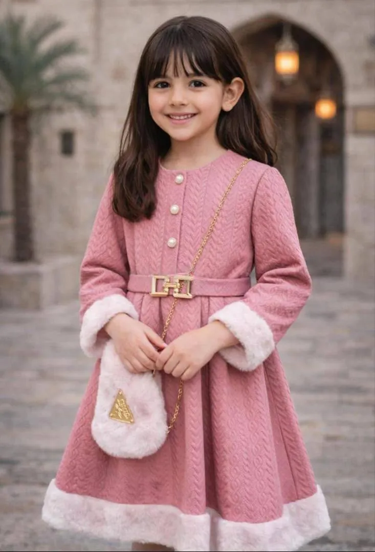 Robe pour filles avec son sac 😍❤️💫