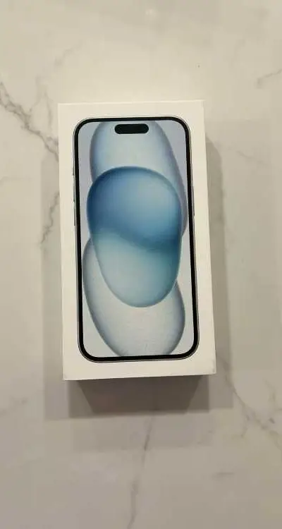 iPhone 15 128GB Bleu - Neuf, jam