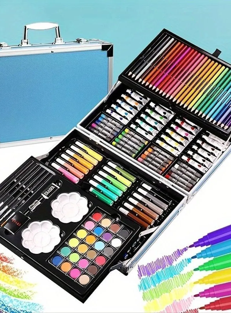 Superbe mallette d'art complète