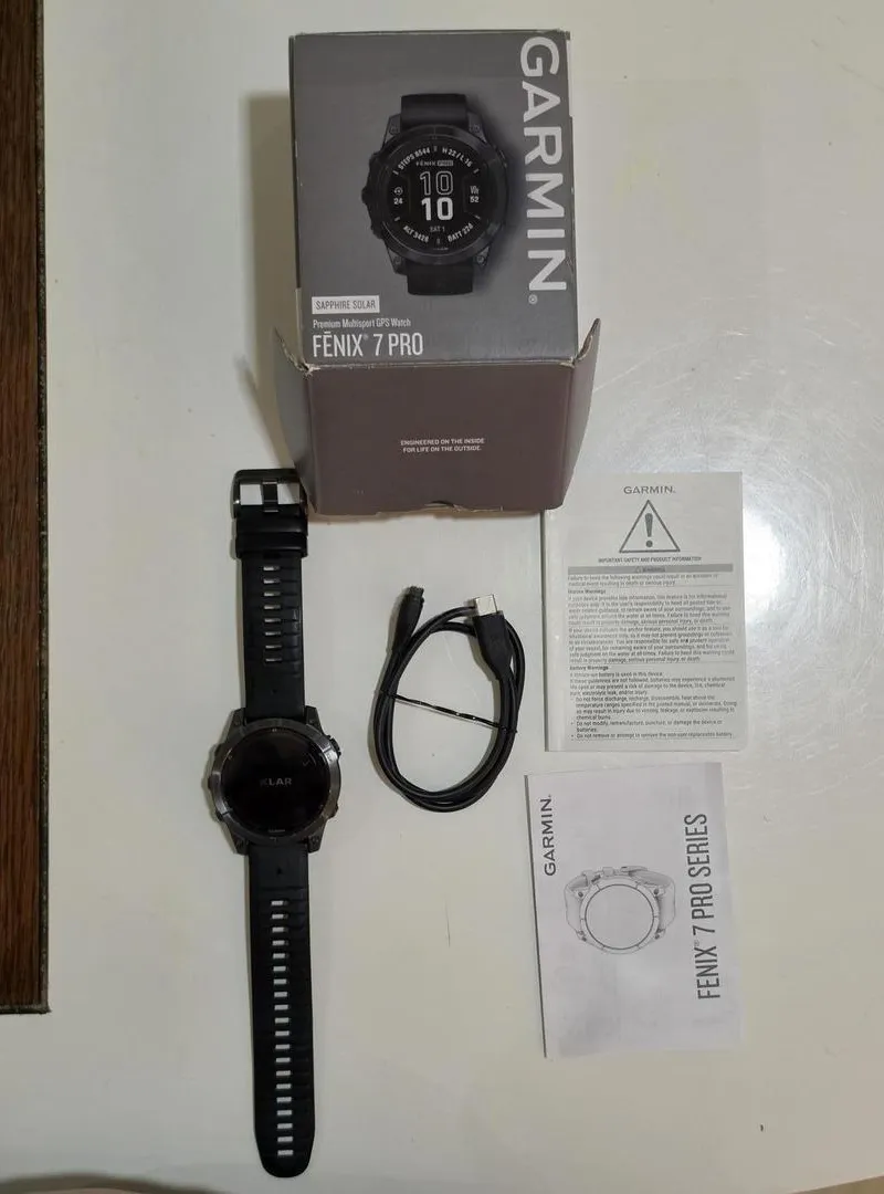 Garmin Fenix 7 Pro Sapphire Solar