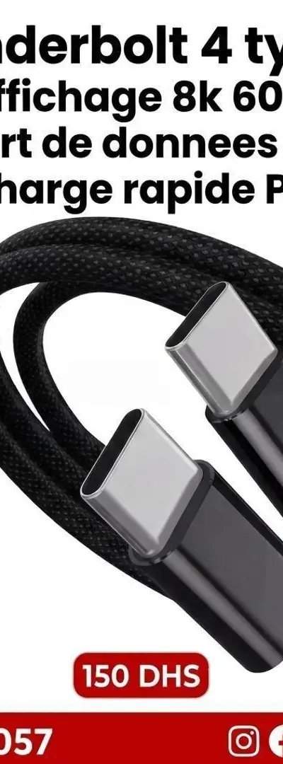 Thunderbolt 4 Type C 1.5m