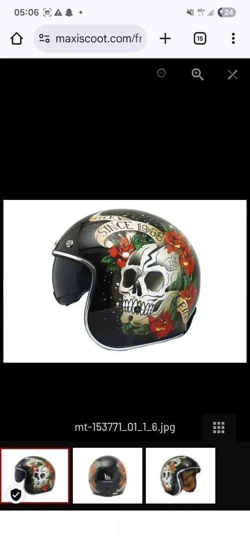 CASQUE JET MT HELMETS