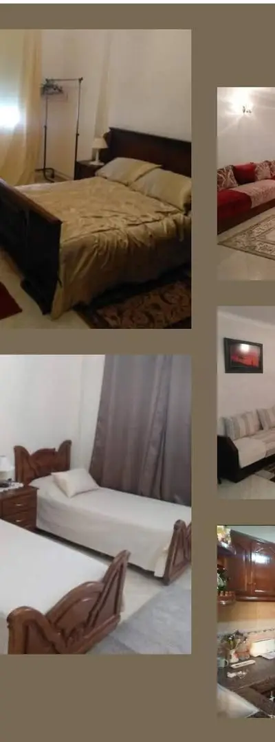 Appartement meublé par nuit à Hamria