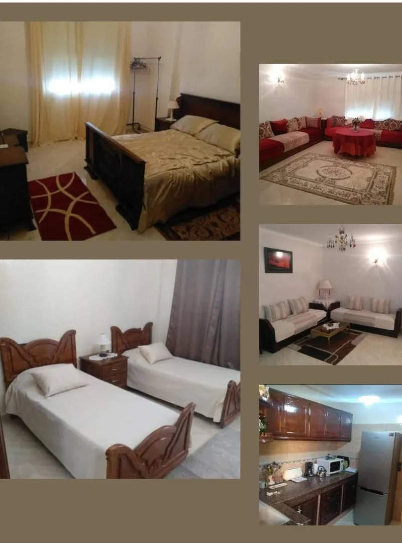 Appartement meublé par nuit à Hamria