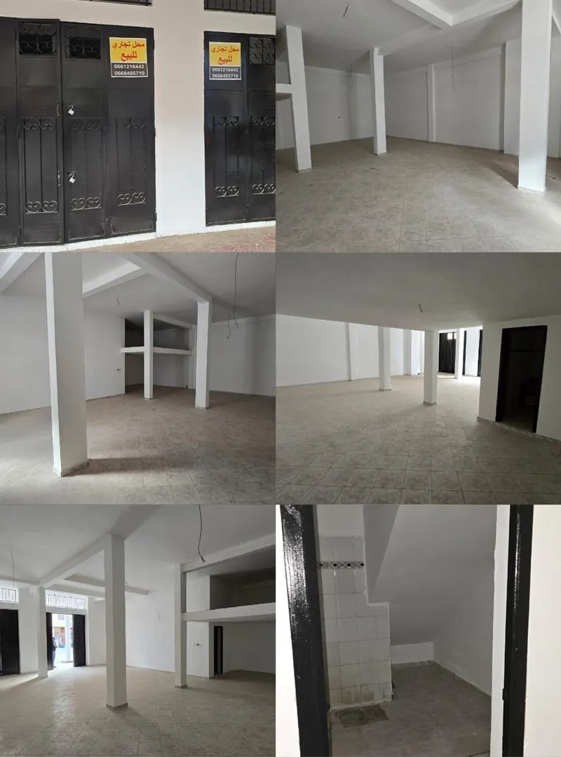 Local commercial 93m2 Marjane2 Meknes Bien situé