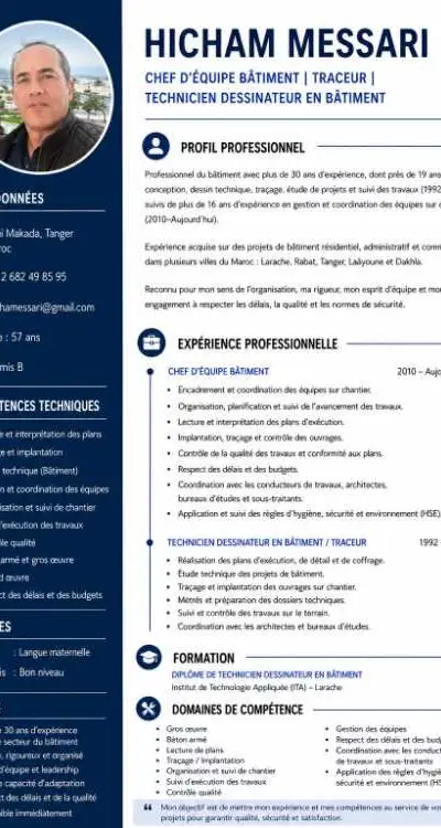 Chef d'Équipe BTP polyvalent