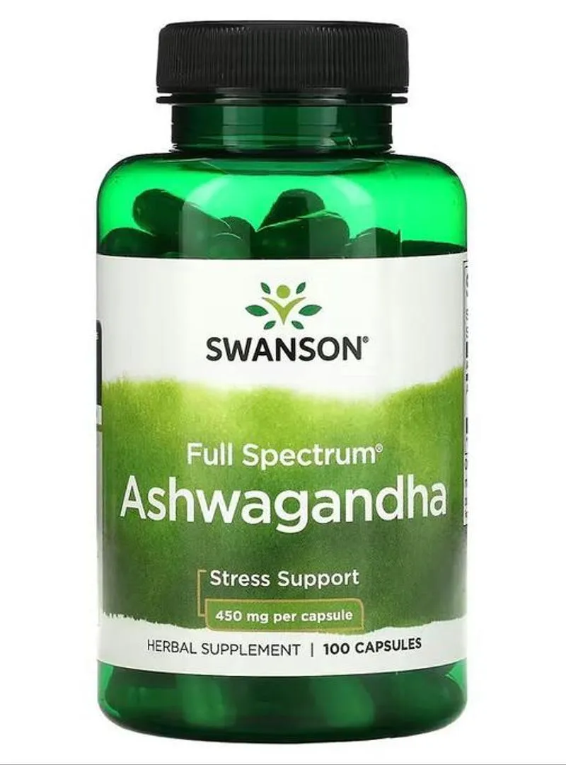 Ashwagandha 100 Capsules Réduction du stress