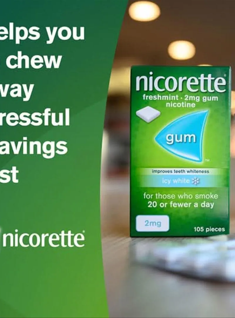 Nicorette® Original 4mg Nicotine Gum |