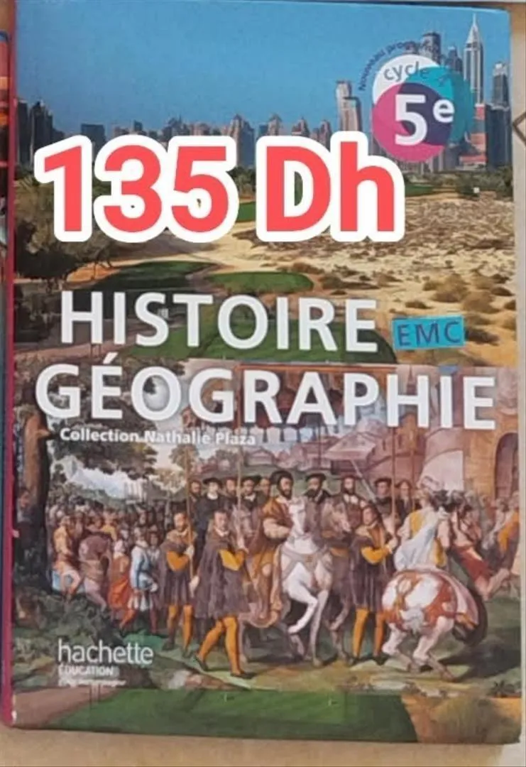 Livre Histoire-Géographie 5e