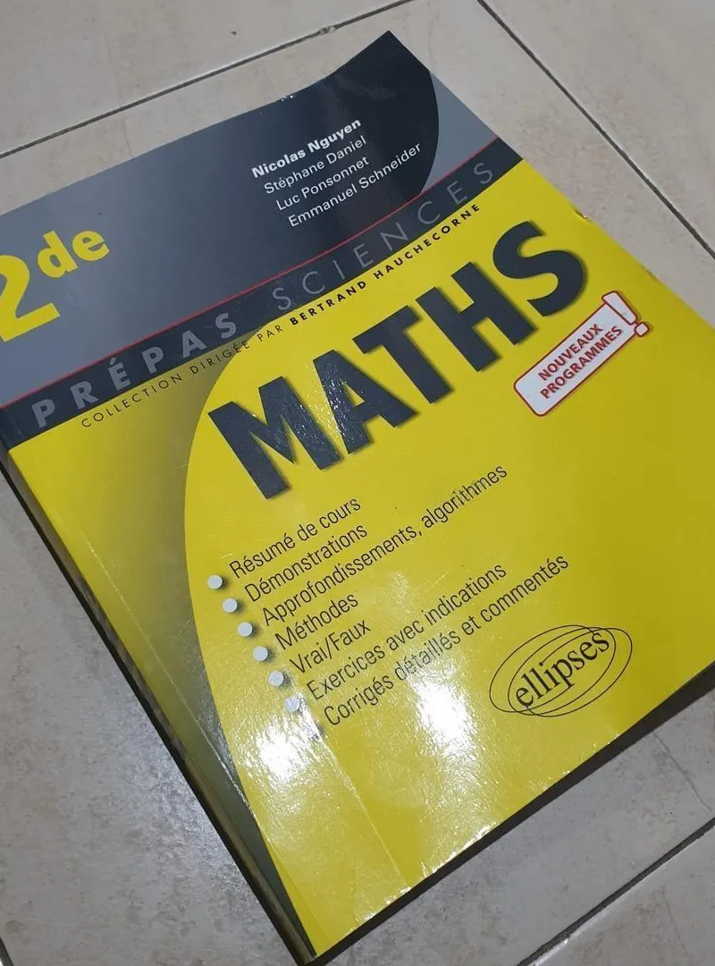 MATHS PRÉPA S SCIENCES
