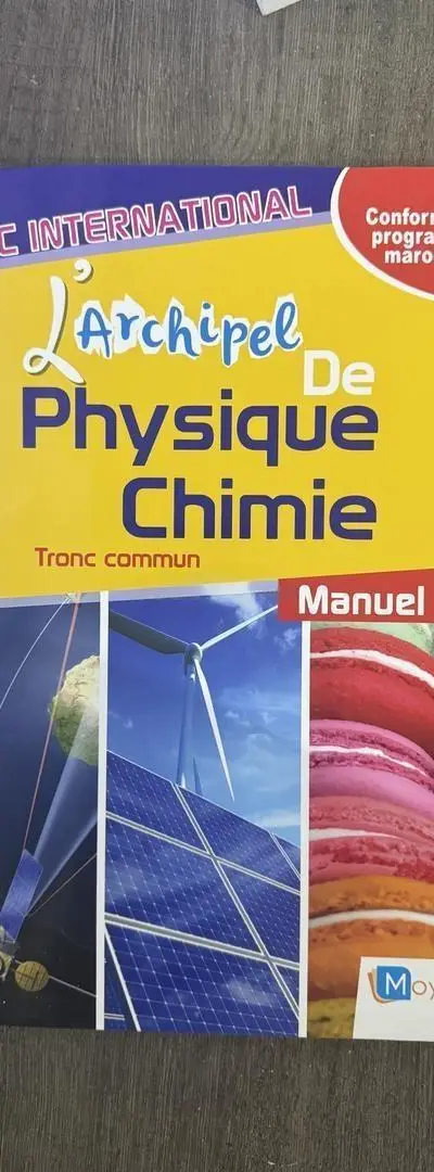 Manuel de Physique Chimie neuf Tronc commun