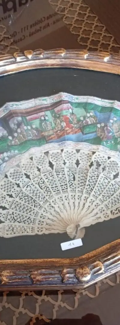 Éventail chinois du 19ème siècle