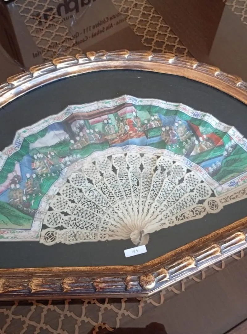 Éventail chinois du 19ème siècle