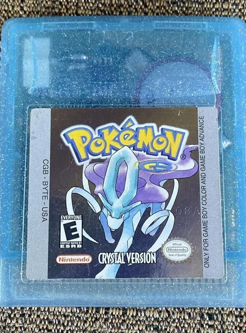 Cassette Pokémon Cristal